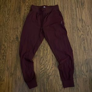 paragon fitwear dark purple joggers